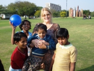 Children playing